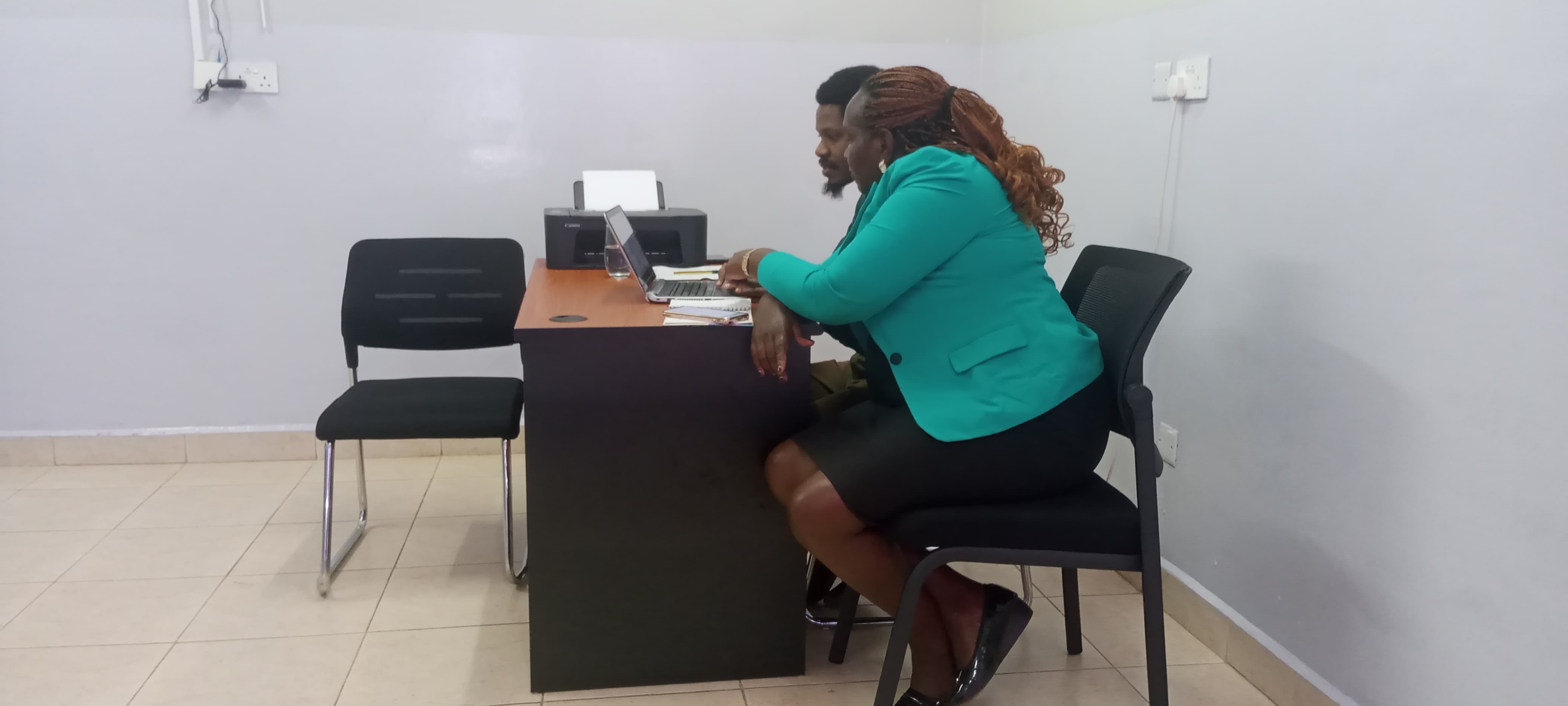 Kagiptai consultation session at the Eldoret office